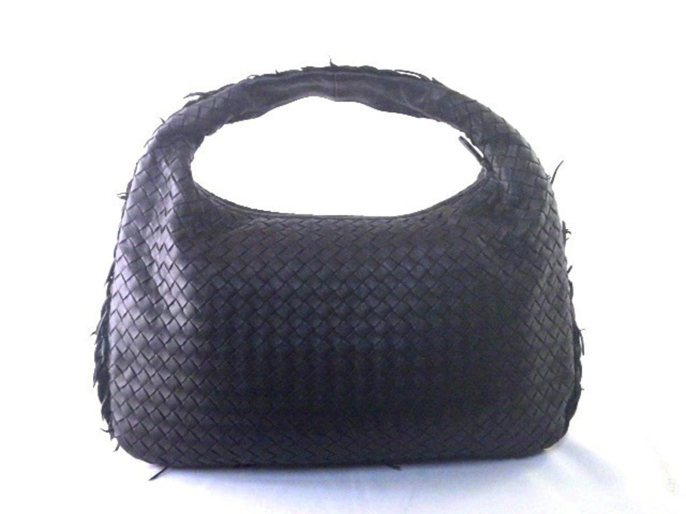 BOTTEGA VENETA Hobo Bag Calfskin Black